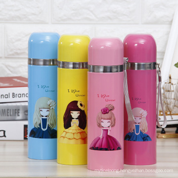 Stainless Steel Kids Water Bottle for Vacuum Yongkang Double Wall Insulated Bottle for Children